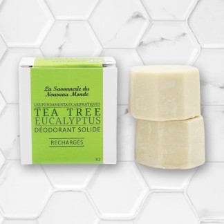 Déodorant solide - Eucalyptus & Tea Tree - Recharge