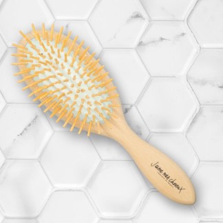 Brosse à cheveux démêlante en Bois