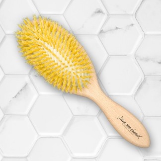 Brosse à cheveux en soie végétale