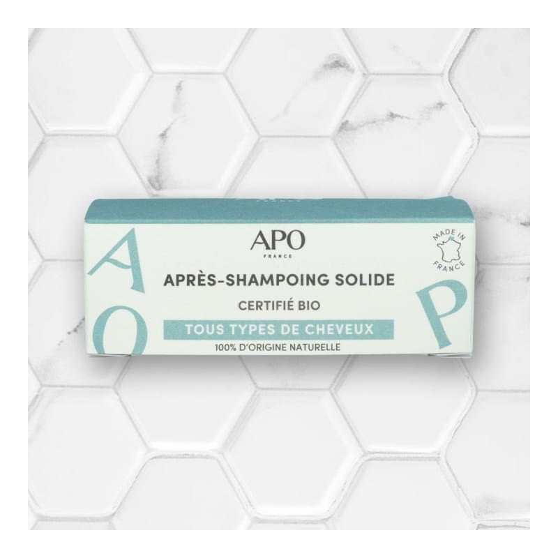 Après-shampoing solide Bio