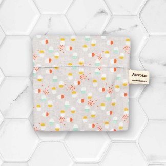 Pochette à savon en coton