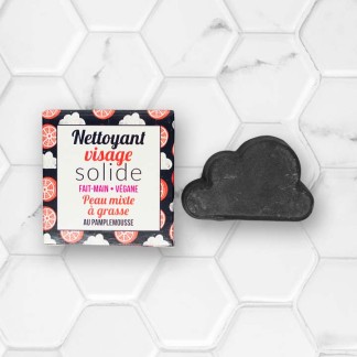 Nettoyant visage solide - Peau mixte à grasse