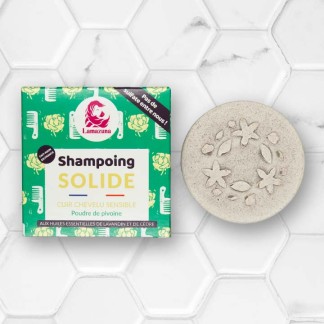 Shampoing solide à la poudre de Pivoine - Cuir chevelu sensible