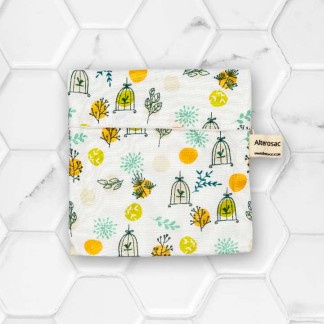 Pochette à savon en coton