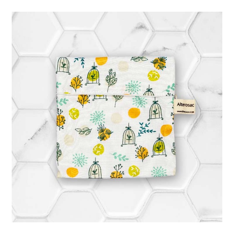 Pochette à savon en coton