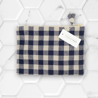 Trousse de toilette en lin