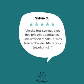 Merci beaucoup Sylvie pour ton avis ! Toute le team est contente que tu aies aimé ton expérience sur notre site ! On est aussi ravis que le petit mot t'ait plu ! 😊
A bientôt sur Frénéthique 👋